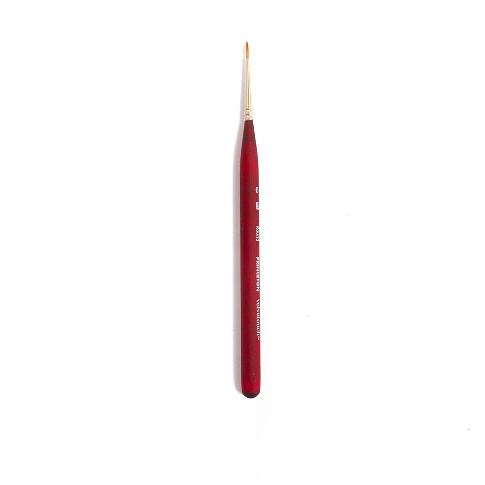 Princeton, Velvetouch, Multimedia, Brush, Mini Round, 0